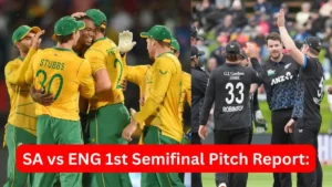 SA vs ENG 1st Semifinal Pitch Report: